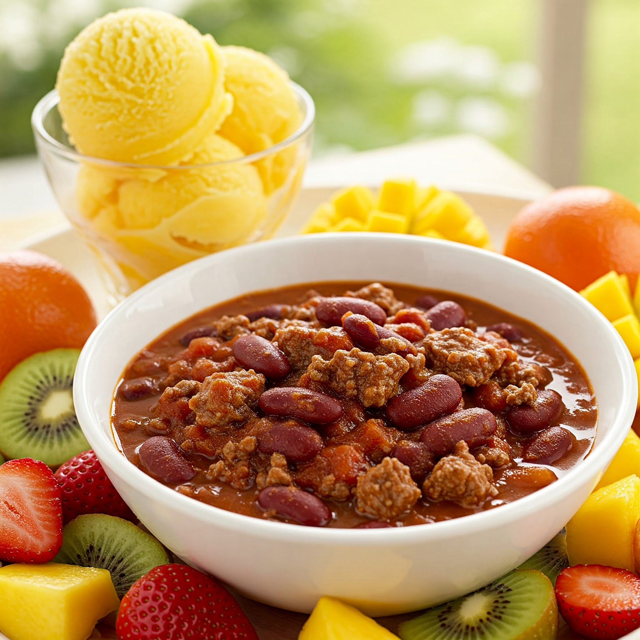 The Ultimate Refreshing Chili and Summer Fruit Sorbet 1 The Ultimate Refreshing Chili and Summer Fruit Sorbet
