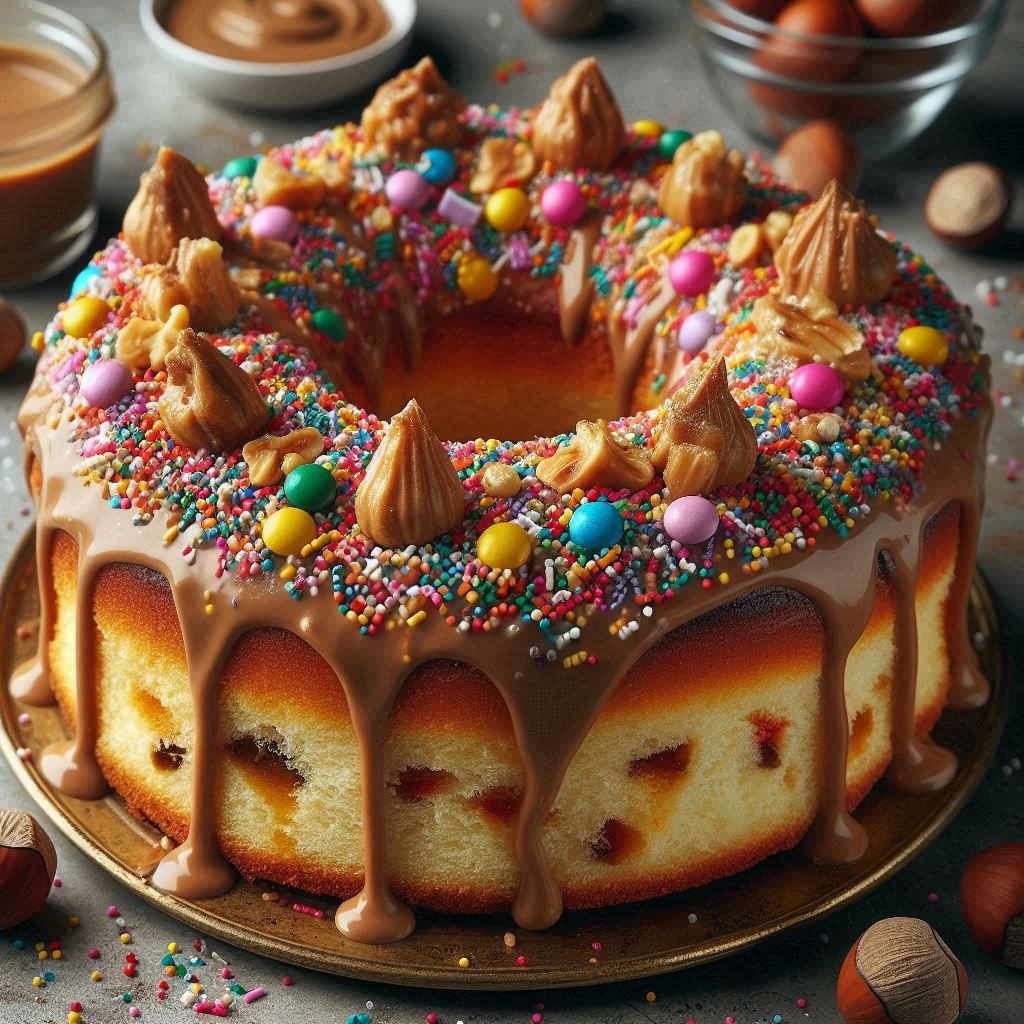 Kings Cake with hazelnut spread 4 Kings Cake with hazelnut spread
