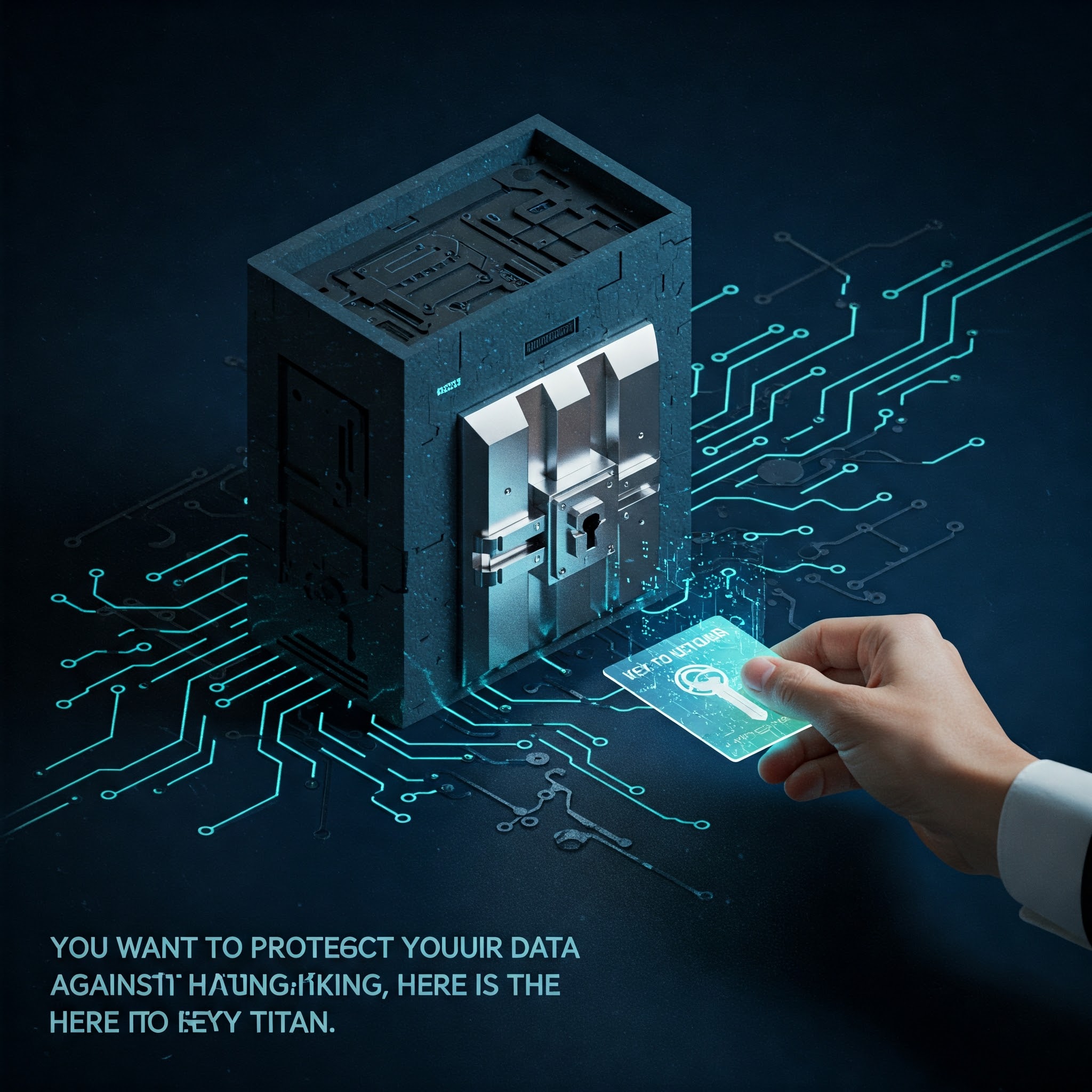 You want to protect your data against hacking, here is the key to Titan 21 You want to protect your data against hacking, here is the key to Titan