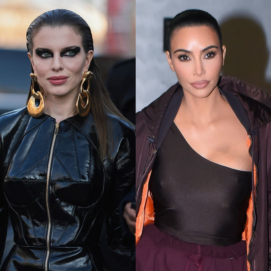 Julia Fox accuses Kim Kardashian of copying her outfits