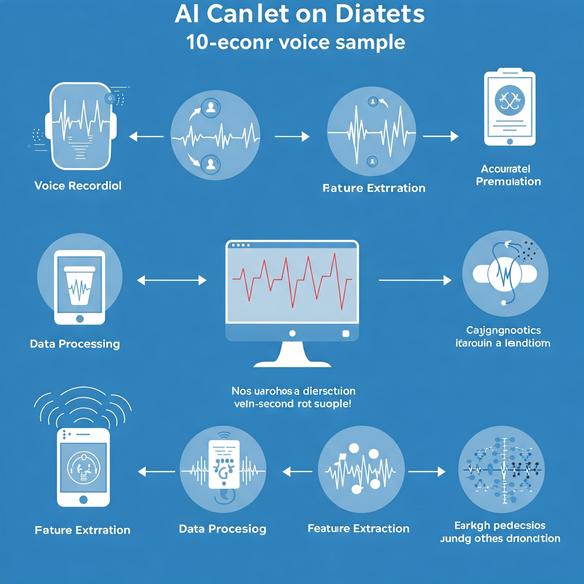 How AI can detect diabetes with a 10-second voice sample