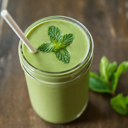 Mint Green Tea Smoothie