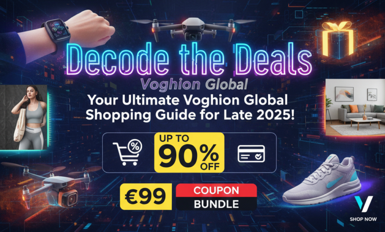 Voghion Global Shopping Guide 2026: Decode the Best Deals & Coupons 1 Voghion Global Shopping Guide 2026: Decode the Best Deals & Coupons