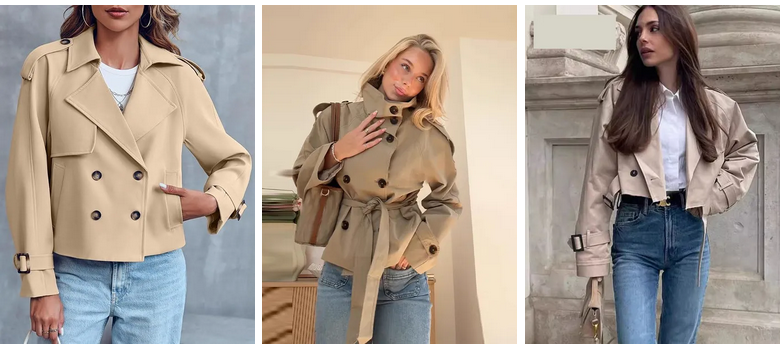 How to Style a Cropped Trench Coat: The Perfect Spring Transitional Outfit