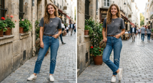 How to Style Jeans and a T-Shirt Without Looking Basic (2026 Guide) 2 How to Style Jeans and a T-Shirt Without Looking Basic (2026 Guide)